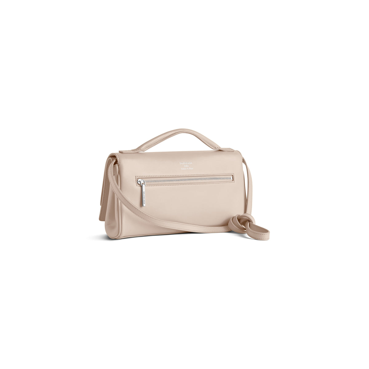 Bel Air Clutch On Strap Small - Almond