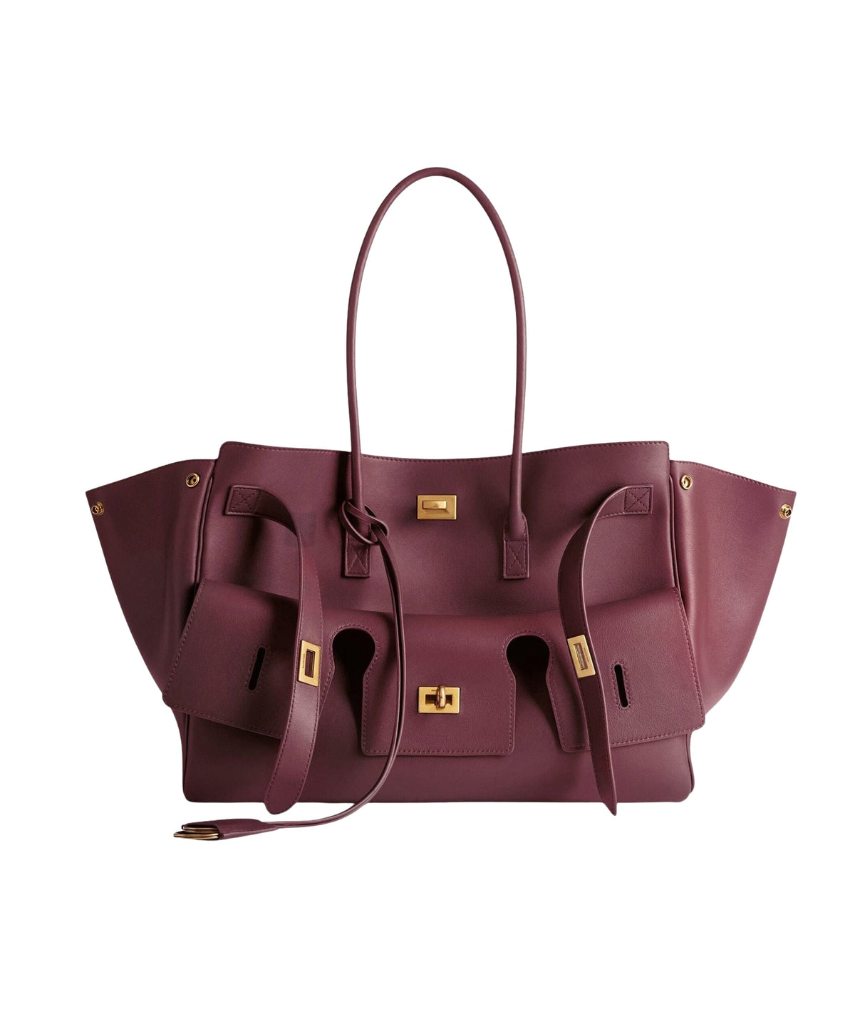 Bel Air Carry All Bag Medium - Dark Burgundy