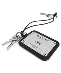 Charm/Keychain Lola - Silver & Black