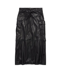 Cargo Maxi Skirt - Black