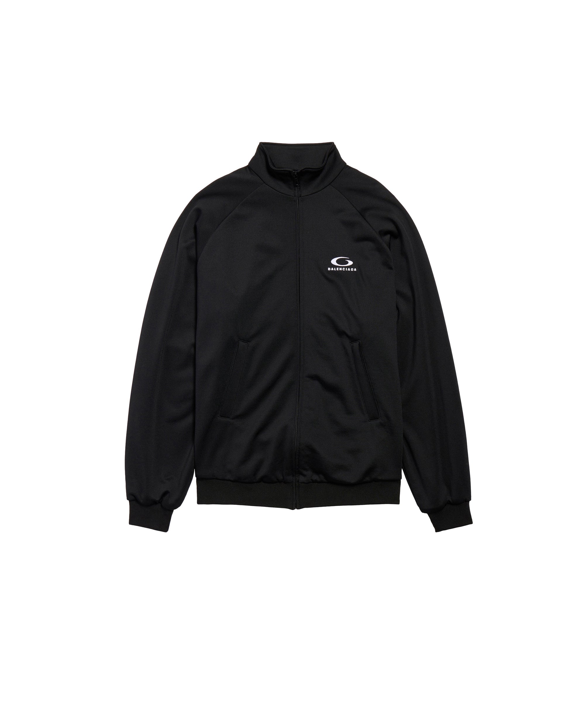 Open Back Tracksuit Dress - Black
