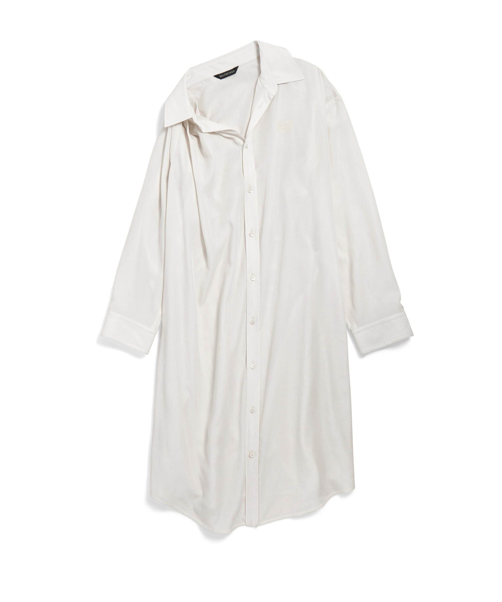 One Shoulder Dress - Dirty White