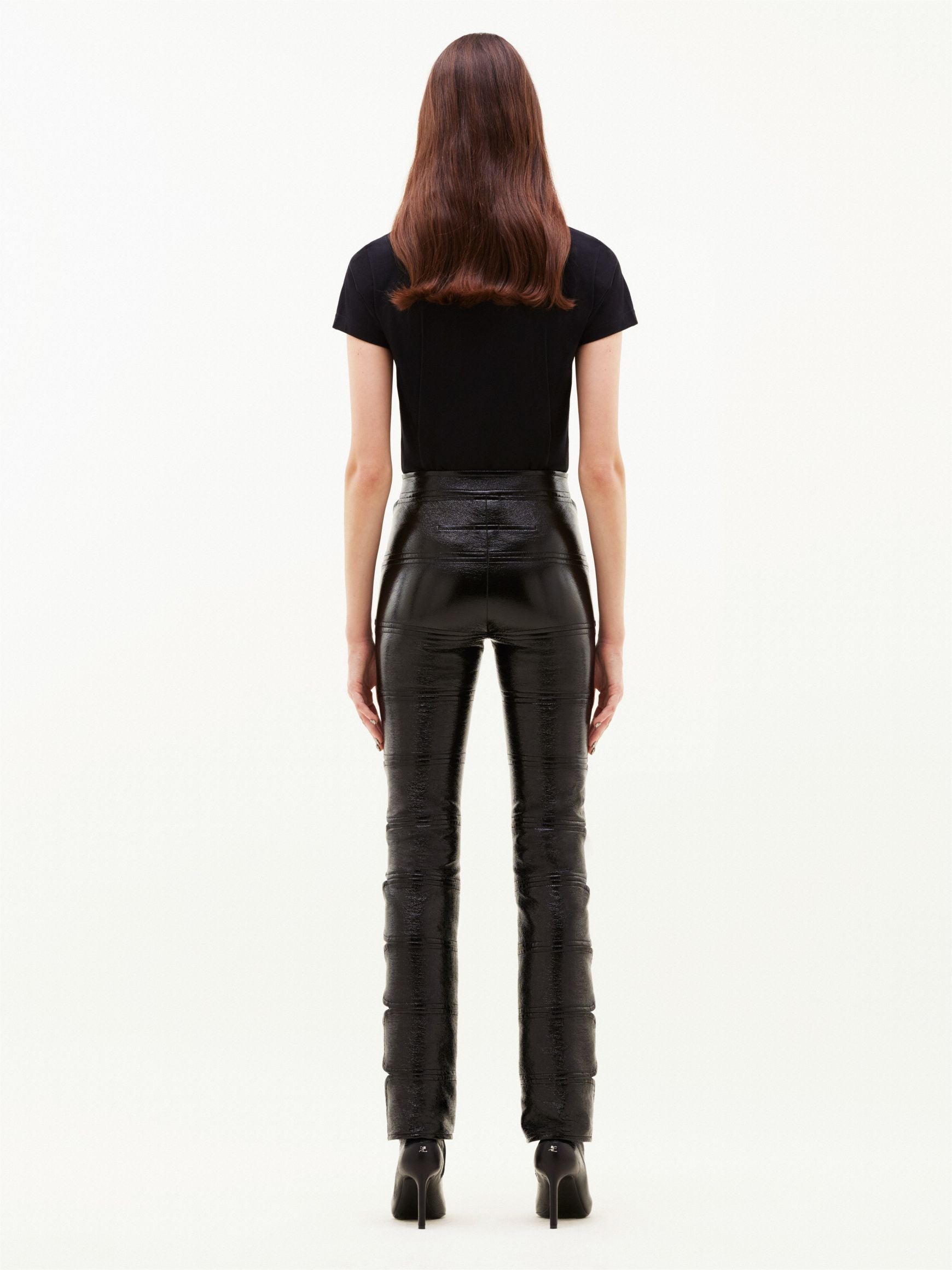 Diamond vinyl Pant - Black