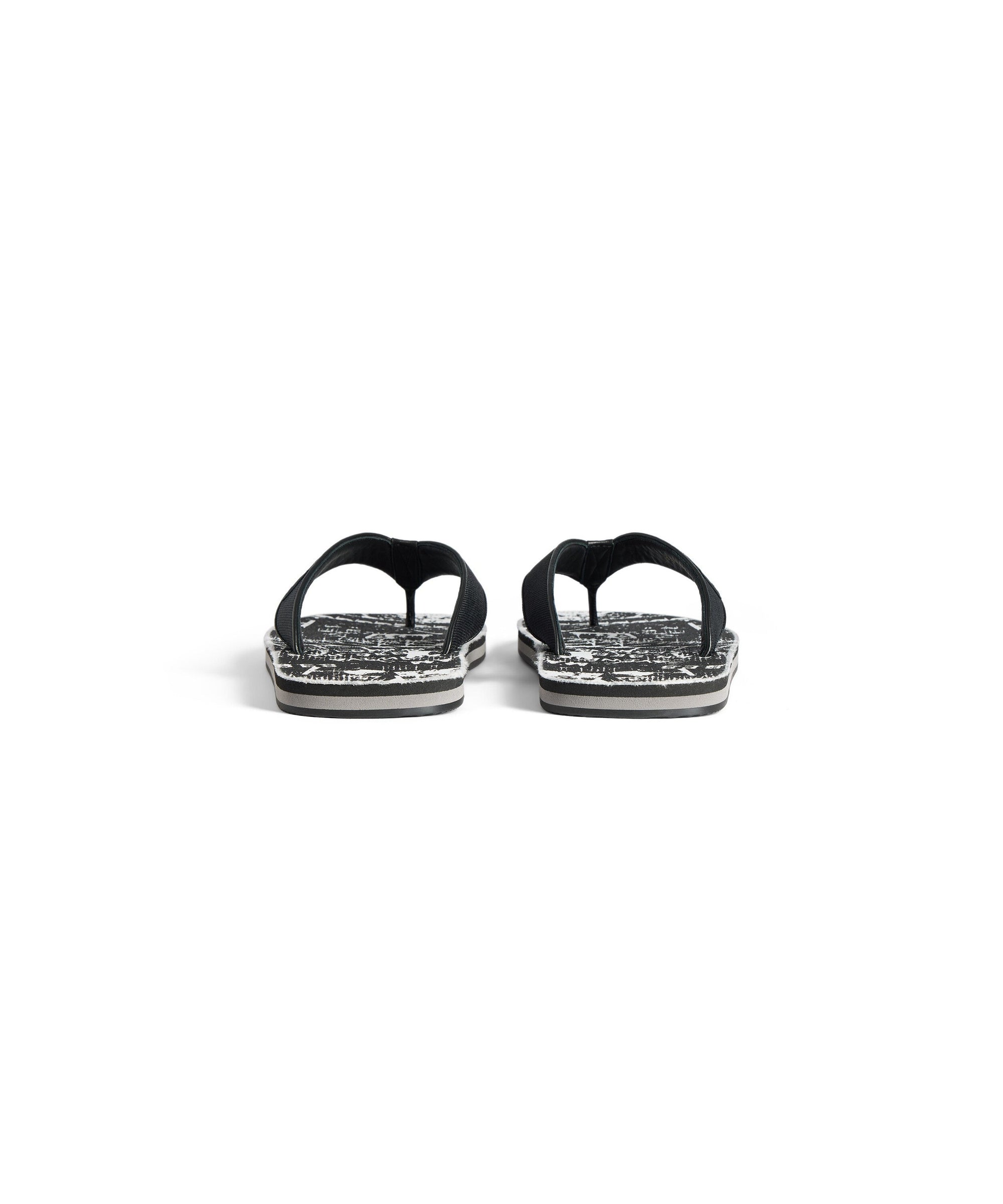 Sunset Thong Flat - Black & White