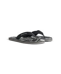 Sunset Thong Flat - Black & White