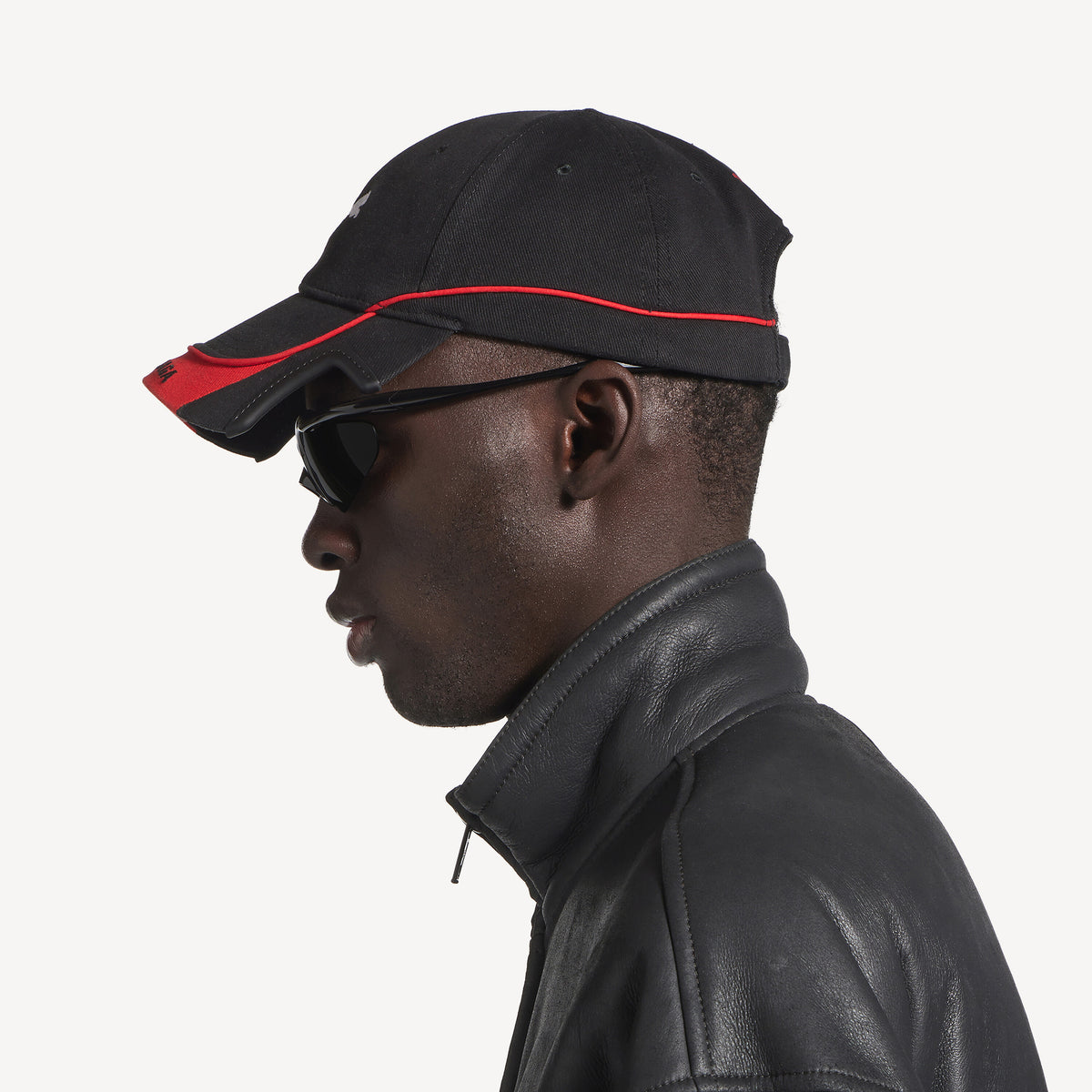 Balenciaga I PUMA Cap - Black & Red