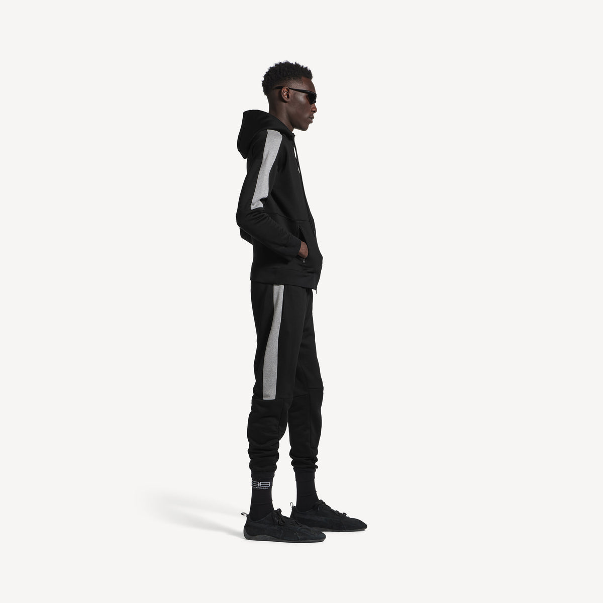 Balenciaga x PUMA Tracksuit Pants - Black & Dark Grey