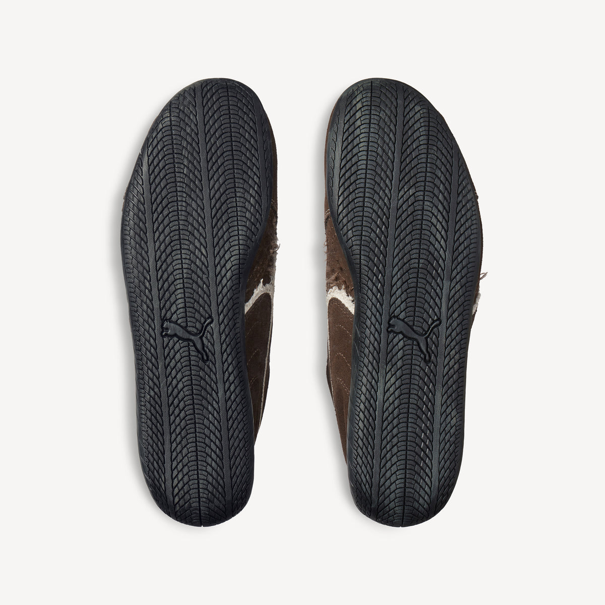 Speedcat Suede Balenciaga - Brown & White & Black