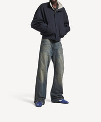 SPEED / Speedcat Suede Balenciaga - Navy & White & Black