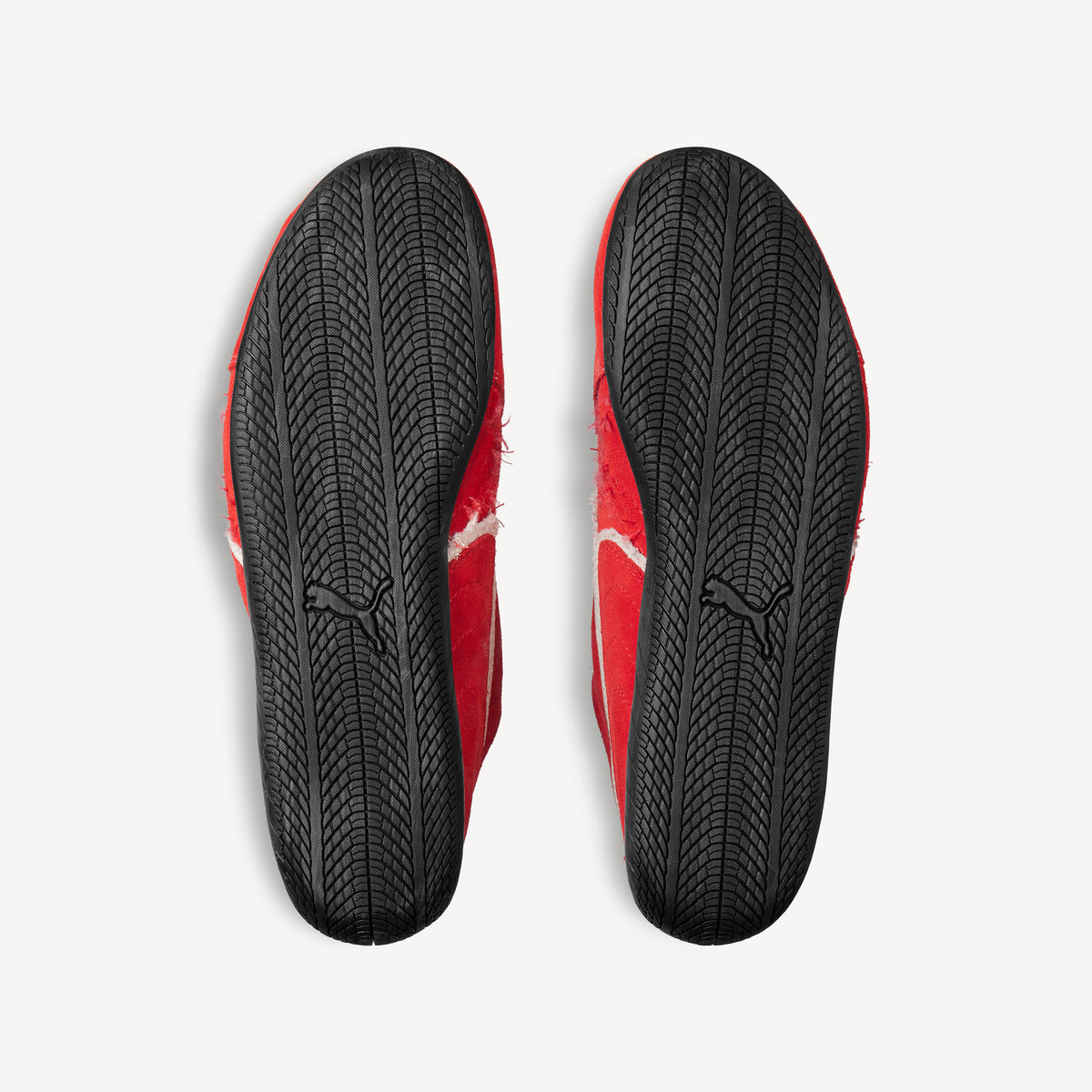 Speedcat Suede Balenciaga - Red & White & Black