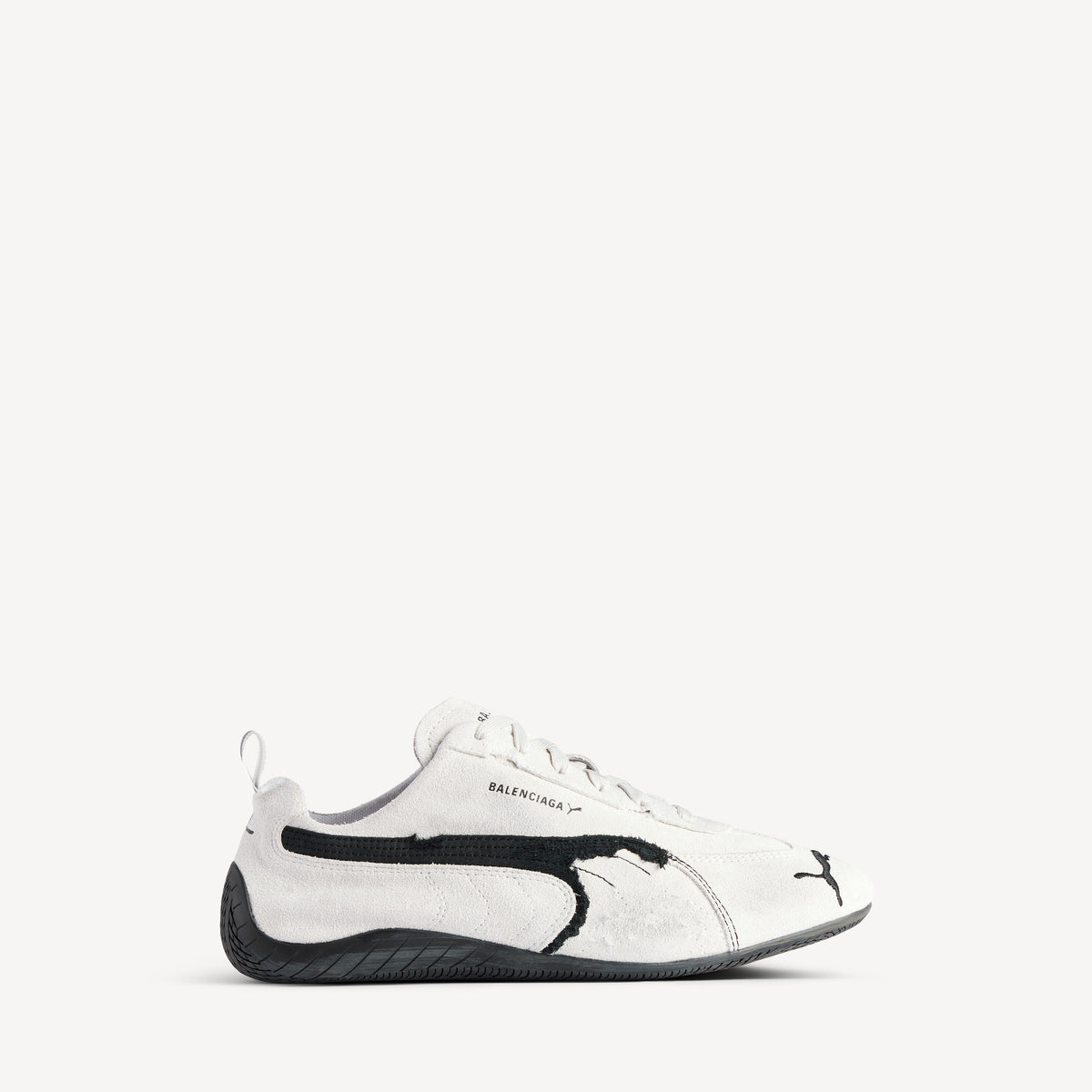 Speedcat Suede Balenciaga - White & Black