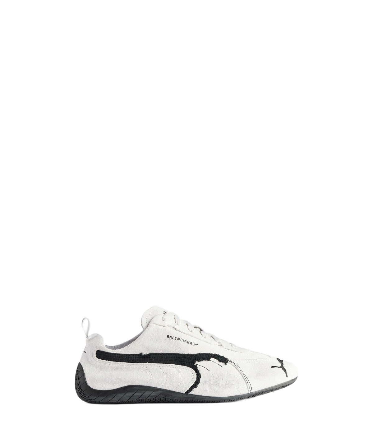 SPEED / Speedcat Suede Balenciaga - White & Black