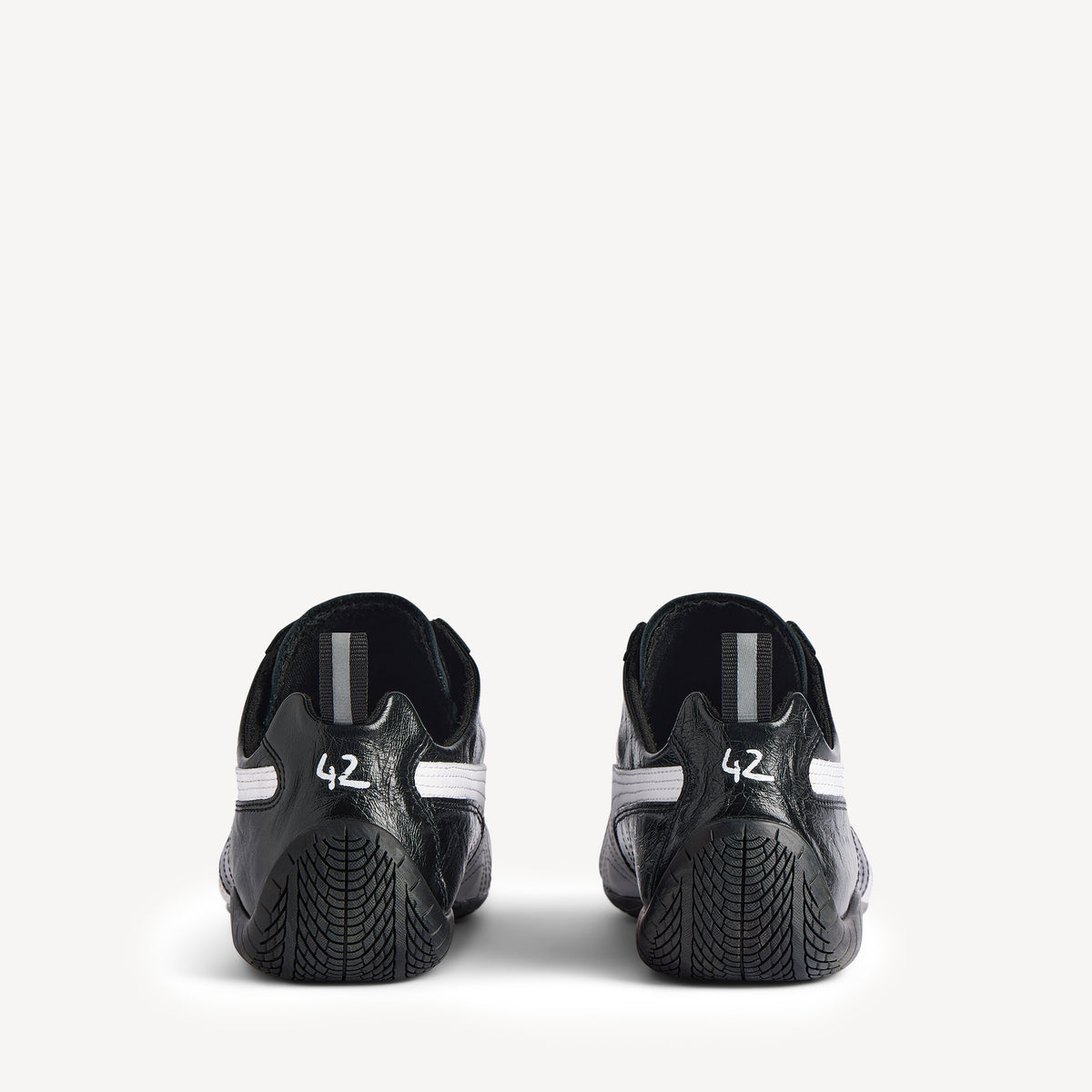 Speedcat Leather Balenciaga - Black & White