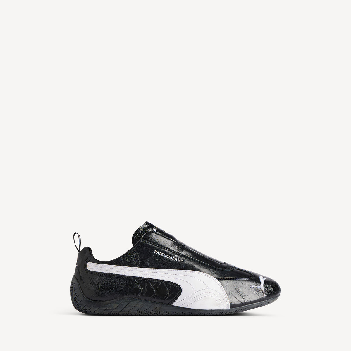 Speedcat Leather Balenciaga - Black & White
