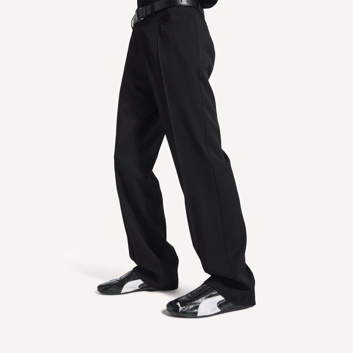 Speedcat Leather Balenciaga - Black & White