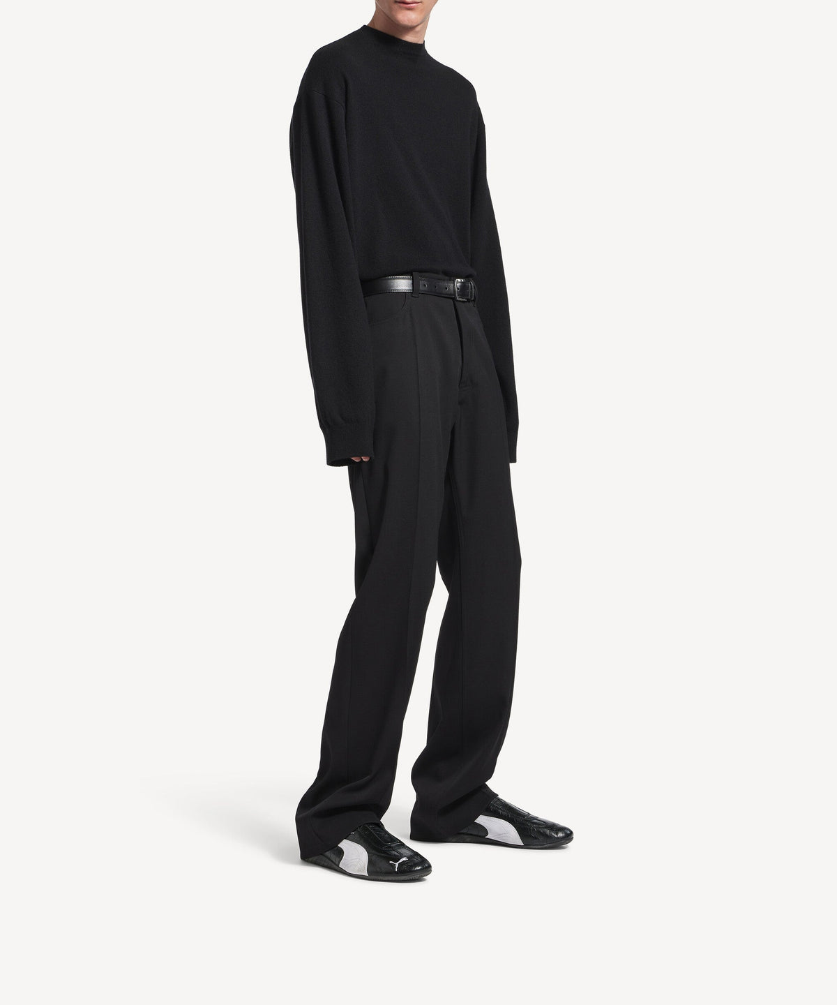 SPEED / Speedcat Leather Balenciaga - Black & White
