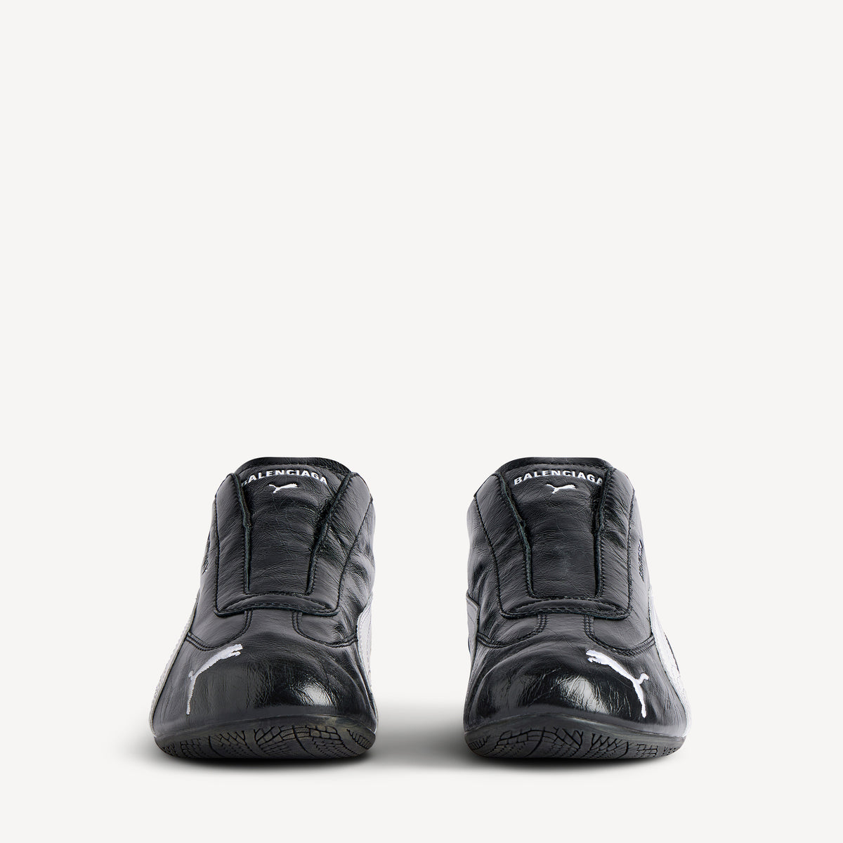 Speedcat Leather Balenciaga - Black & White