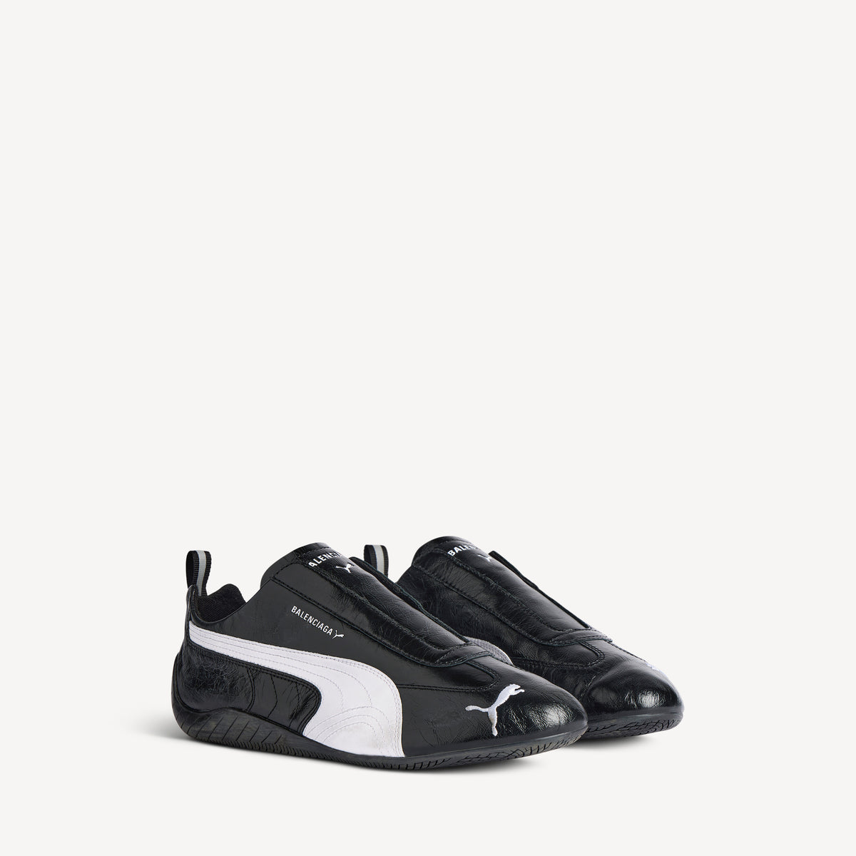 Speedcat Leather Balenciaga - Black & White