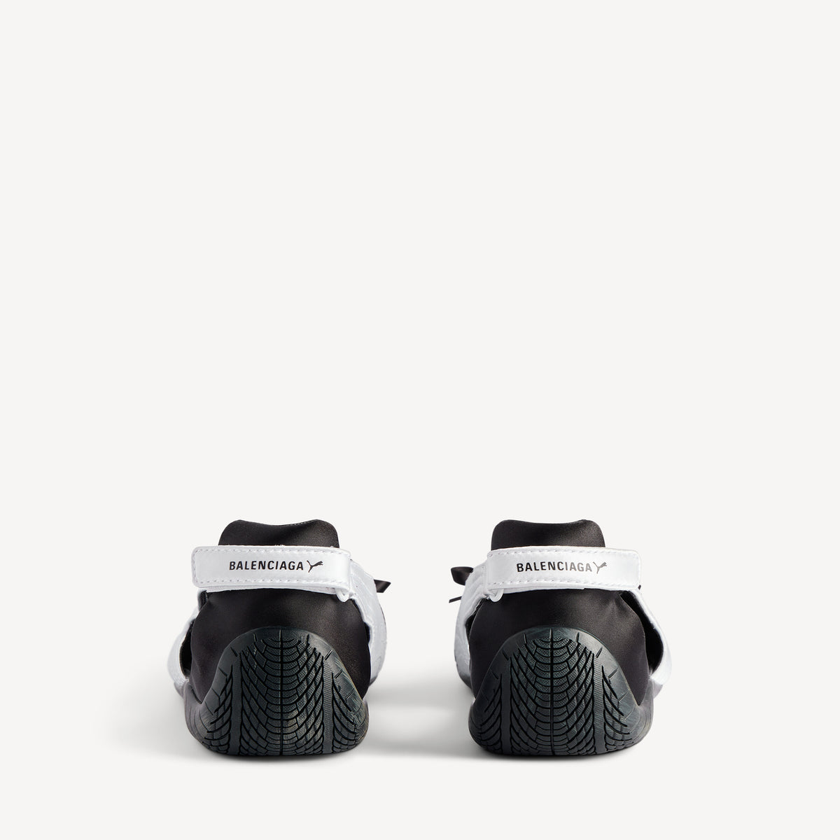 Speedcat Ballet Satin Balenciaga - Black & White
