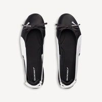 Speedcat Ballet Satin Balenciaga - Black & White