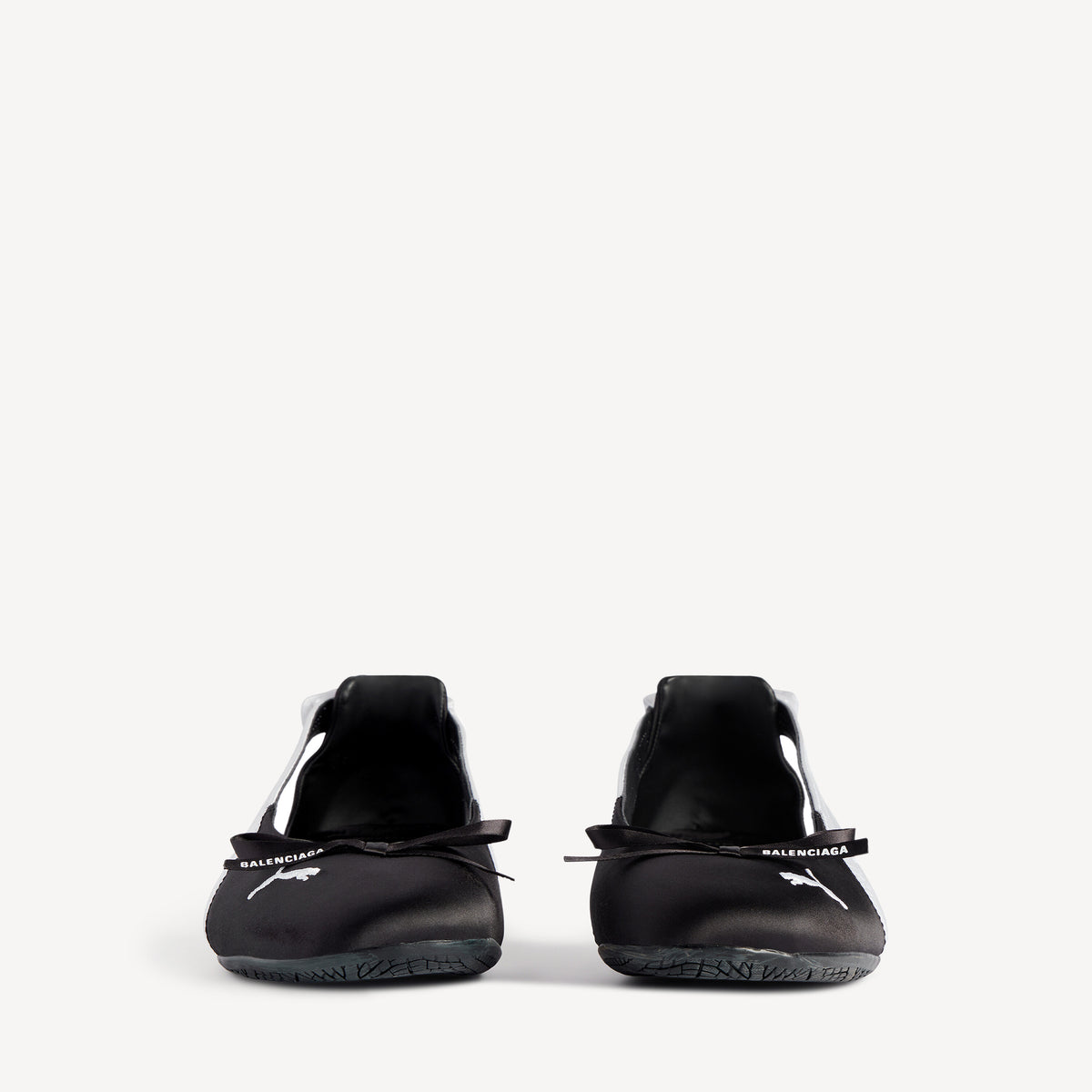 Speedcat Ballet Satin Balenciaga - Black & White