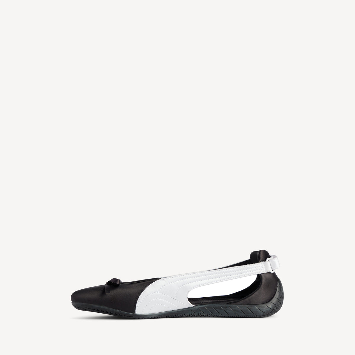 Speedcat Ballet Satin Balenciaga - Black & White