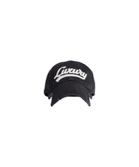 Luxury Script Cap - Faded Black