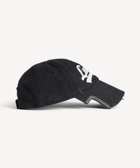 Luxury Script Cap - Faded Black