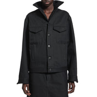 Standing Collar Jacket - Black