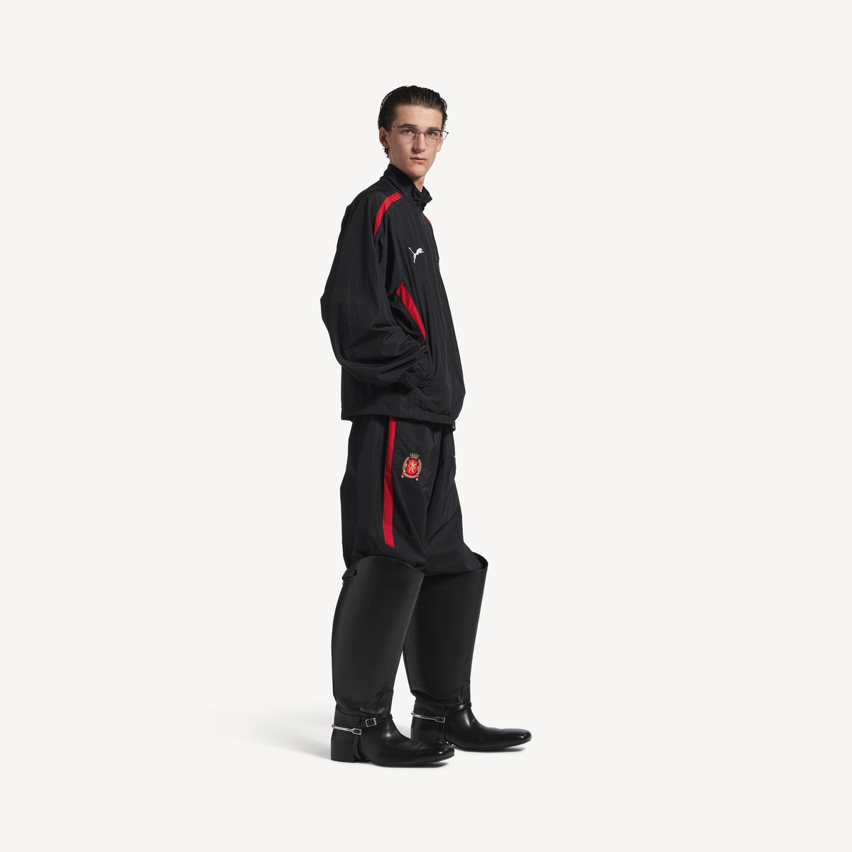 Balenciaga I PUMA Large Tracksuit Pants - Black