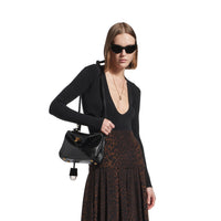 V-Neck Bodytop - Black
