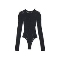 Lace Bodytop - Black