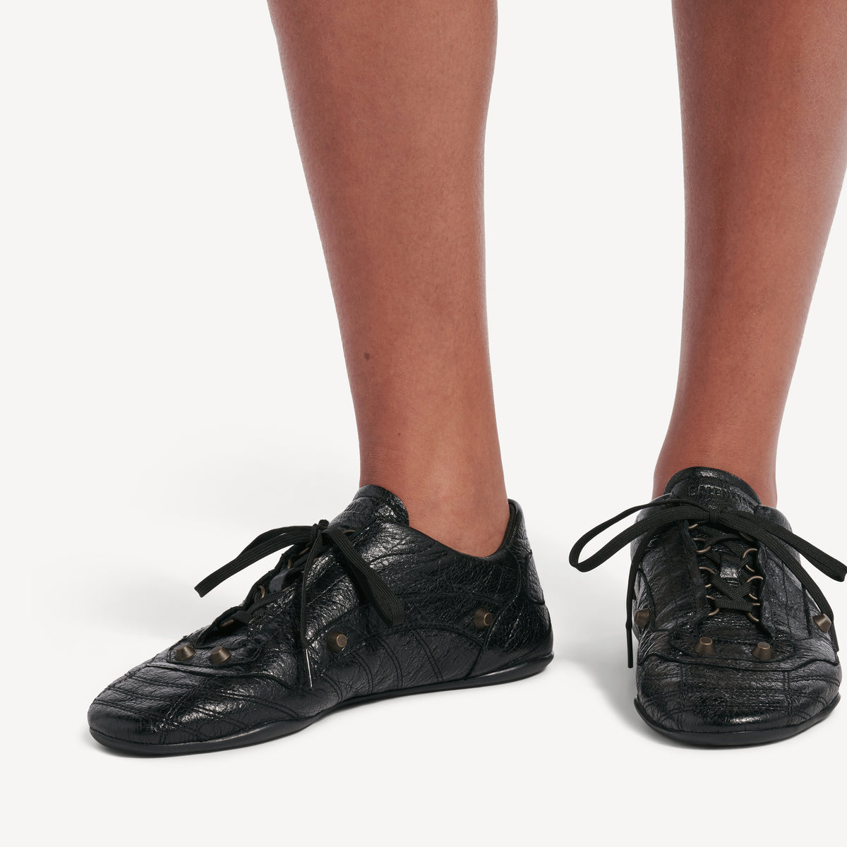 City Sneakers - Black & Brass