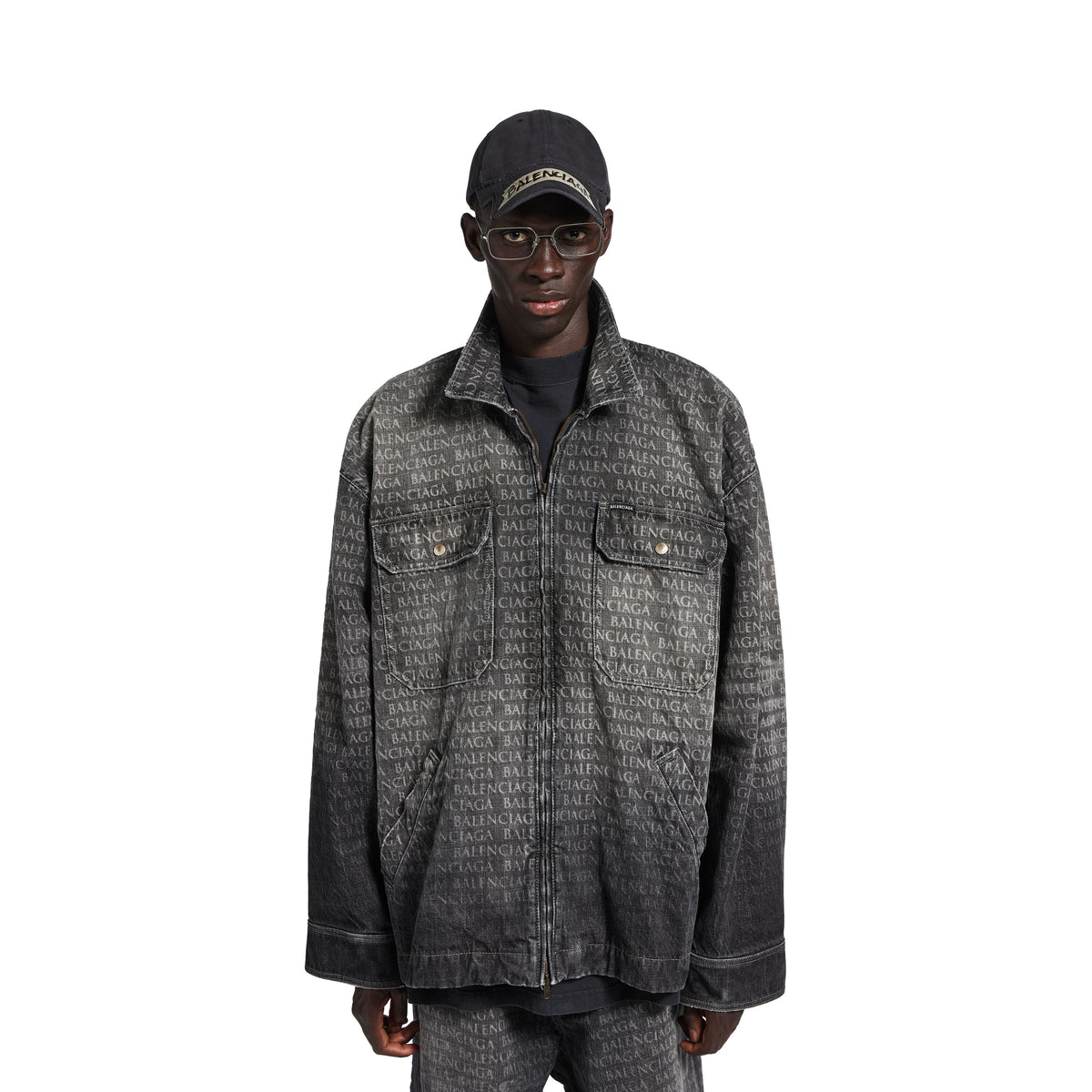 Overshirt - Black & Grey