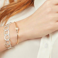 Brera Diamond & White gold Bracelet - White gold