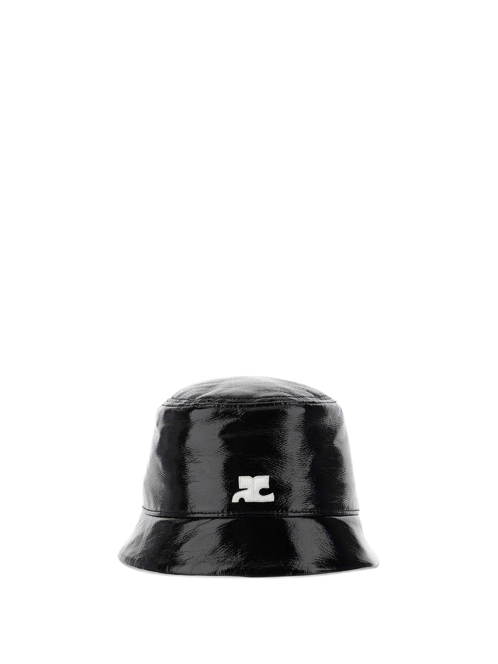 Vinyl bucket Hat - Black
