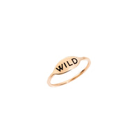 Ring Wild Oval 9K Rose Gold - Rose Gold