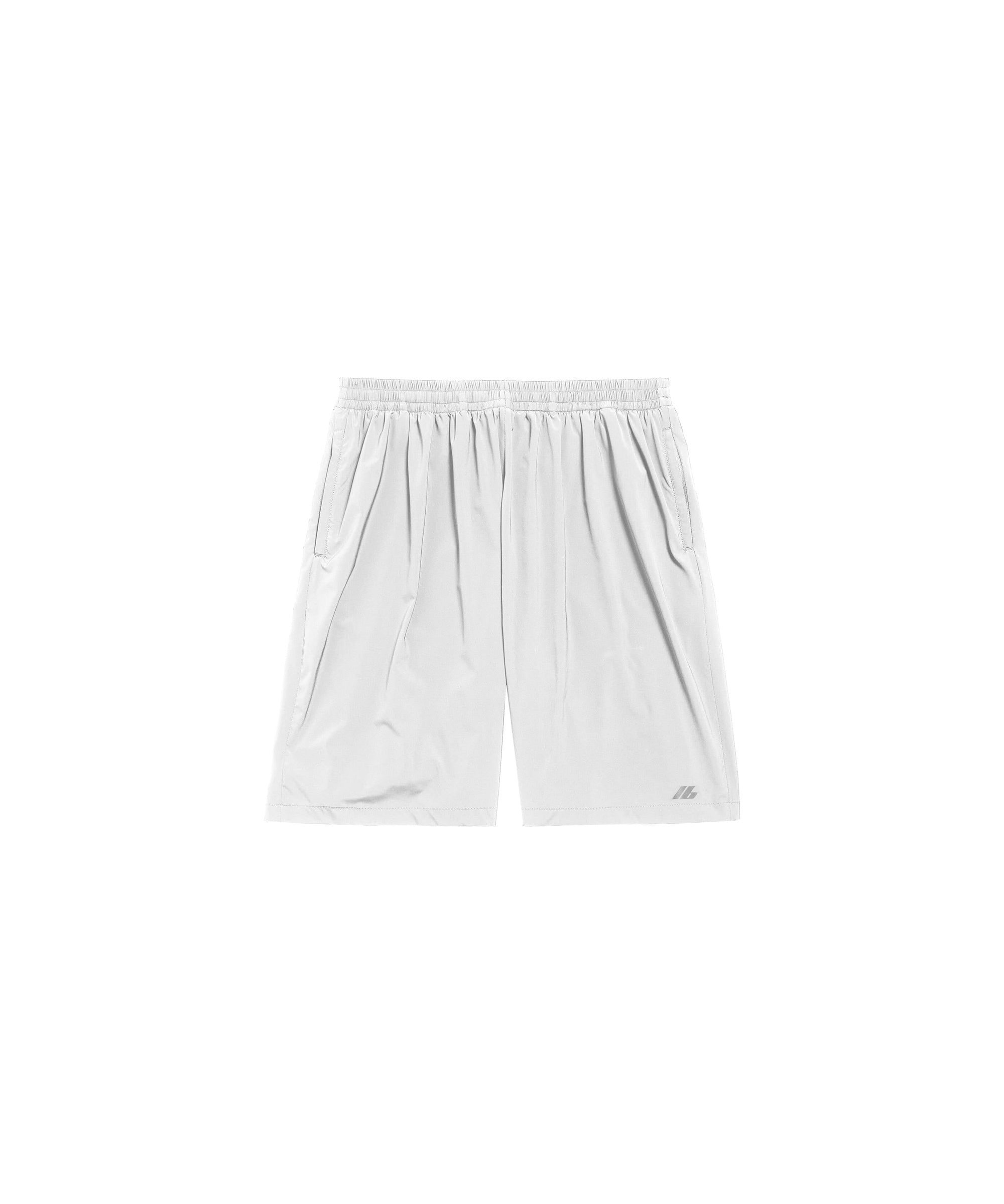 Activewear Stretch Shorts - Off White