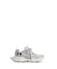 Under Armour® 3XL Knit Sneakers - White & Black