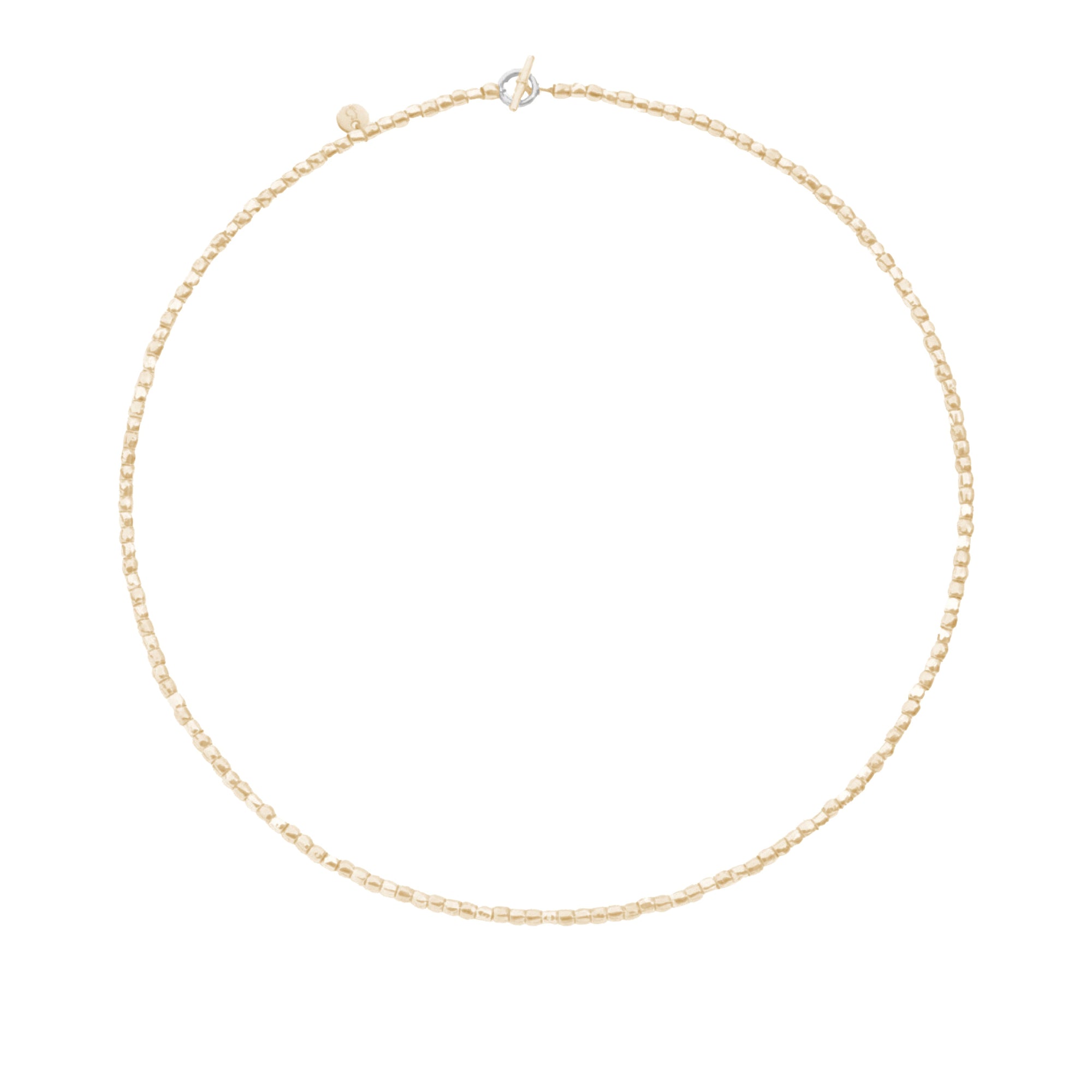 Mini granelli yellow gold Necklace - Yellow Gold