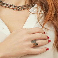 Sabbia Diamond & Rose gold Ring - Rose gold