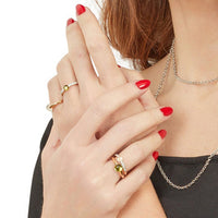M'ama Non M'ama Ring - Rose gold