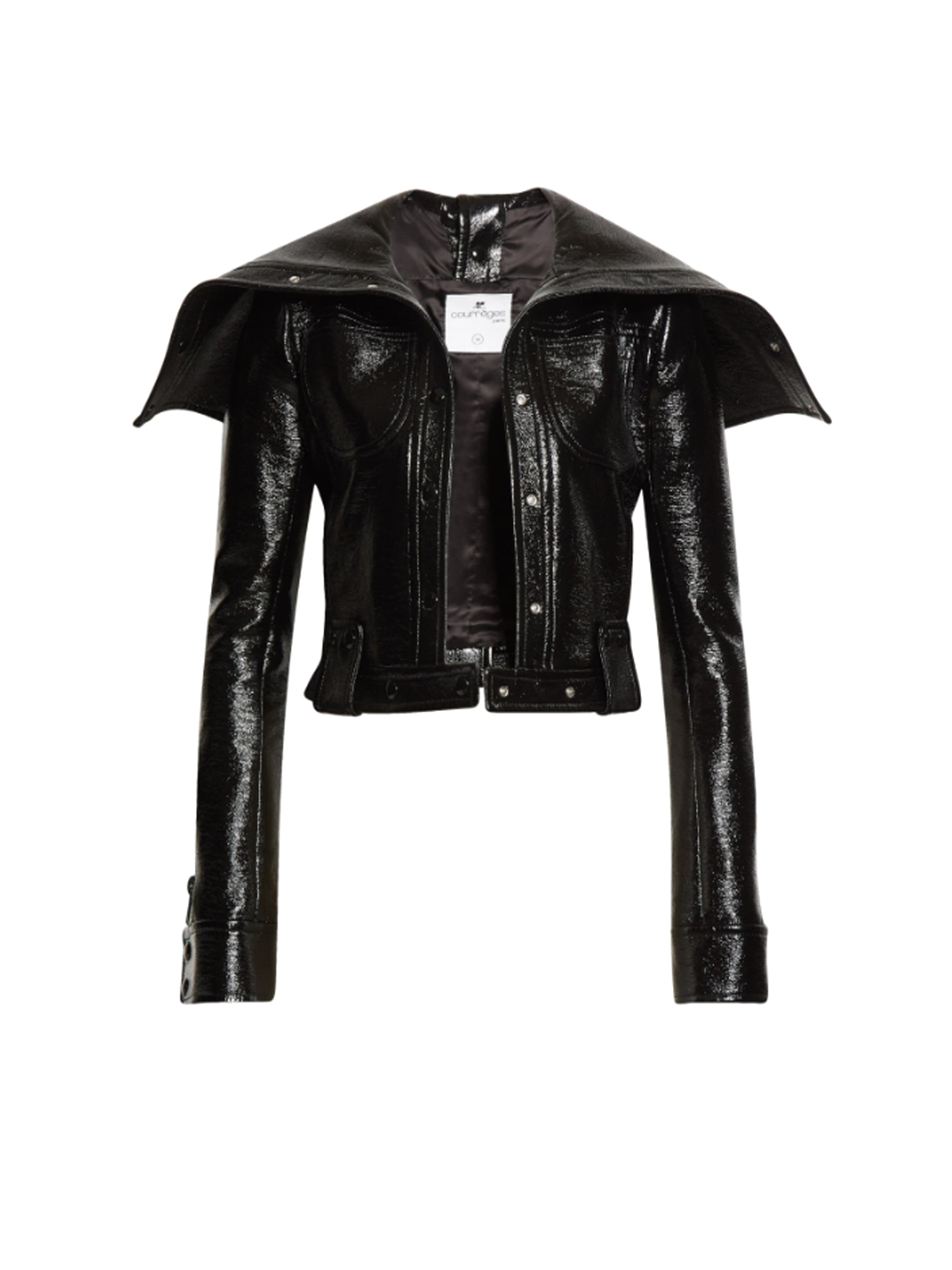 Vinyl Jacket - Black
