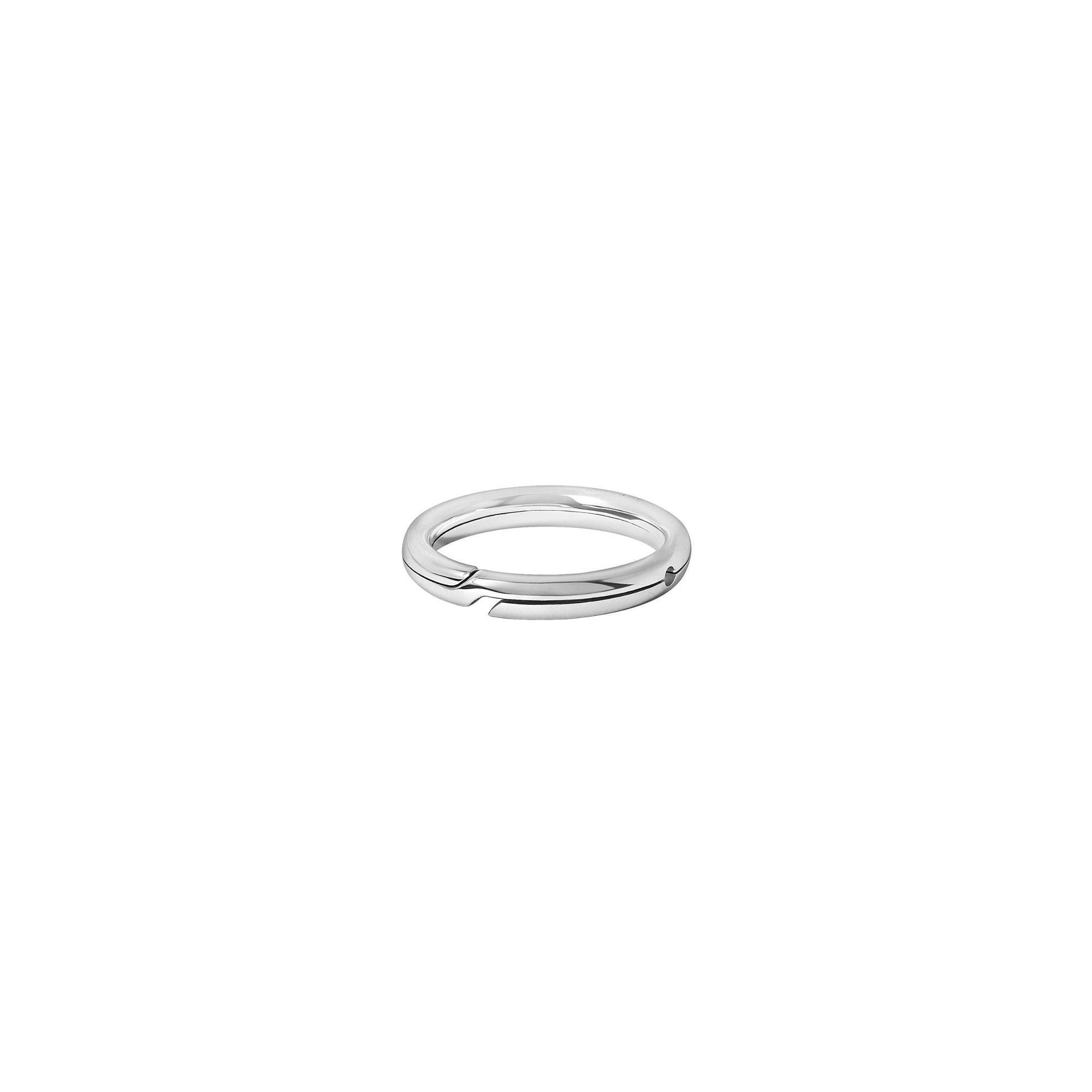 Essentials brisè ring in sterling silver - Silver