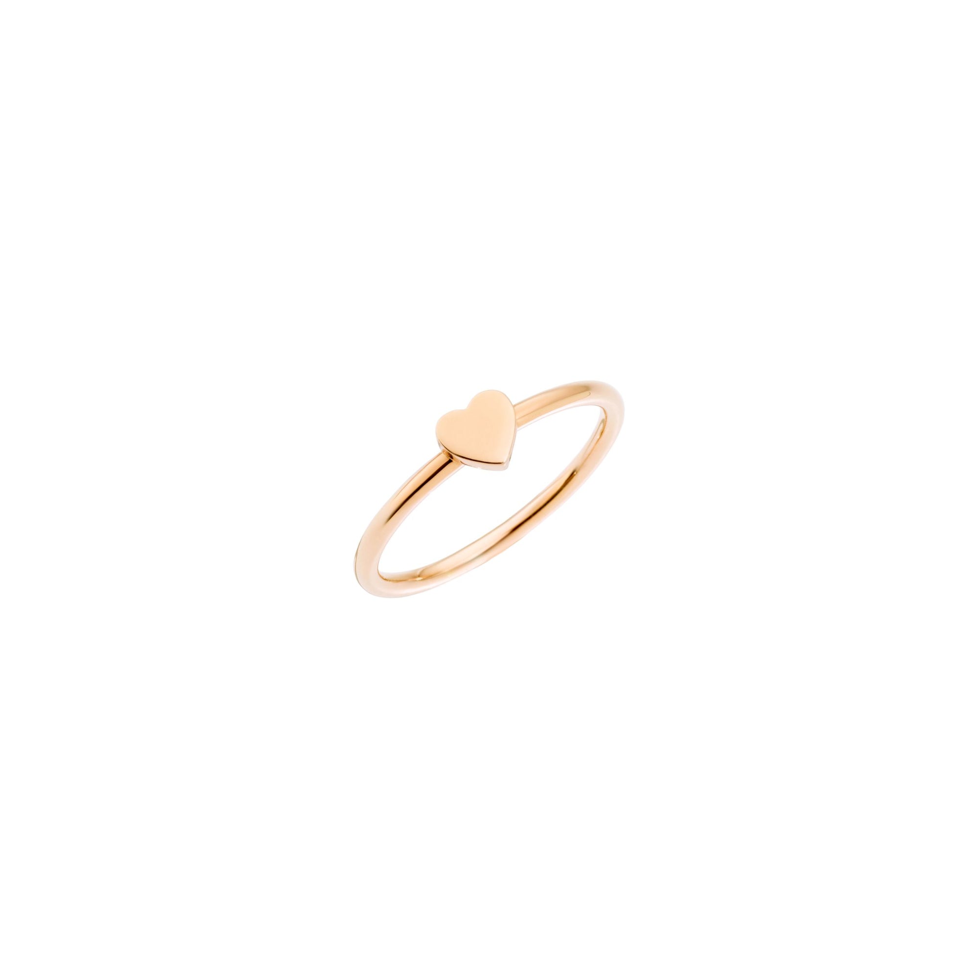 Heart rose gold Ring - Rose Gold