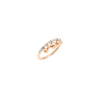 Bollicine rose gold & sterling silver Ring - Rose Gold & Silver