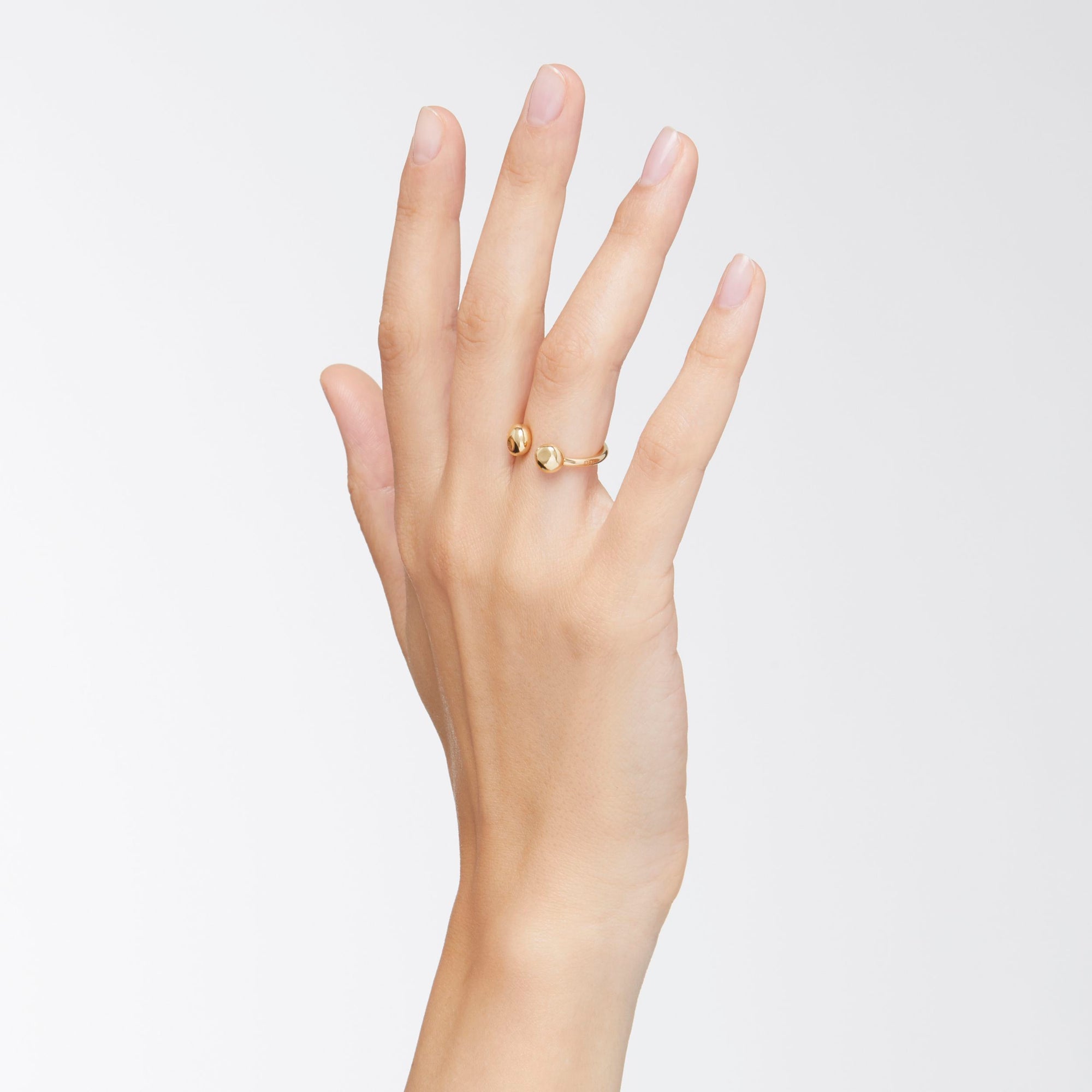 Pepita yellow gold Ring - Yellow Gold