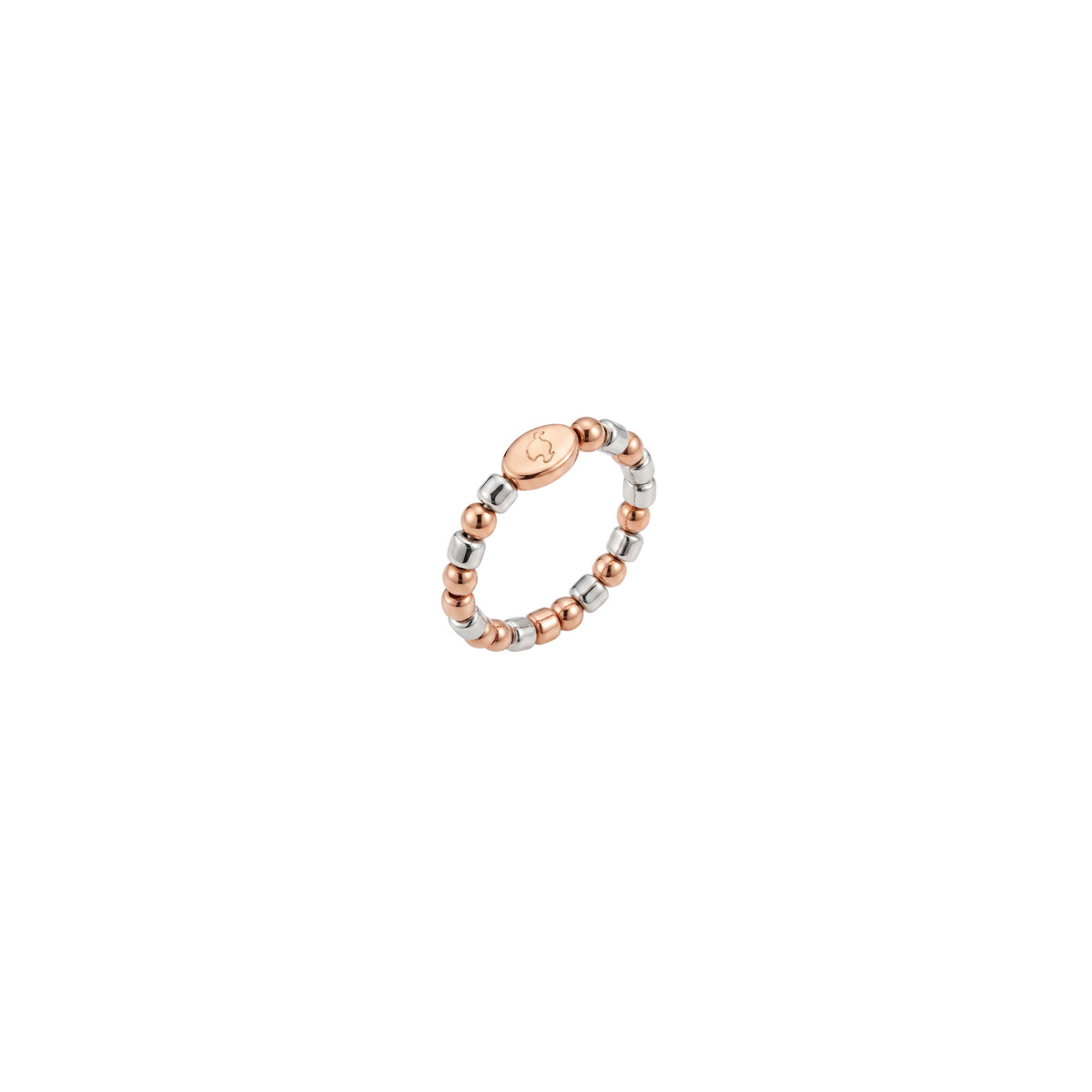 Granelli rose gold & sterling silver Ring - Rose Gold & Silver