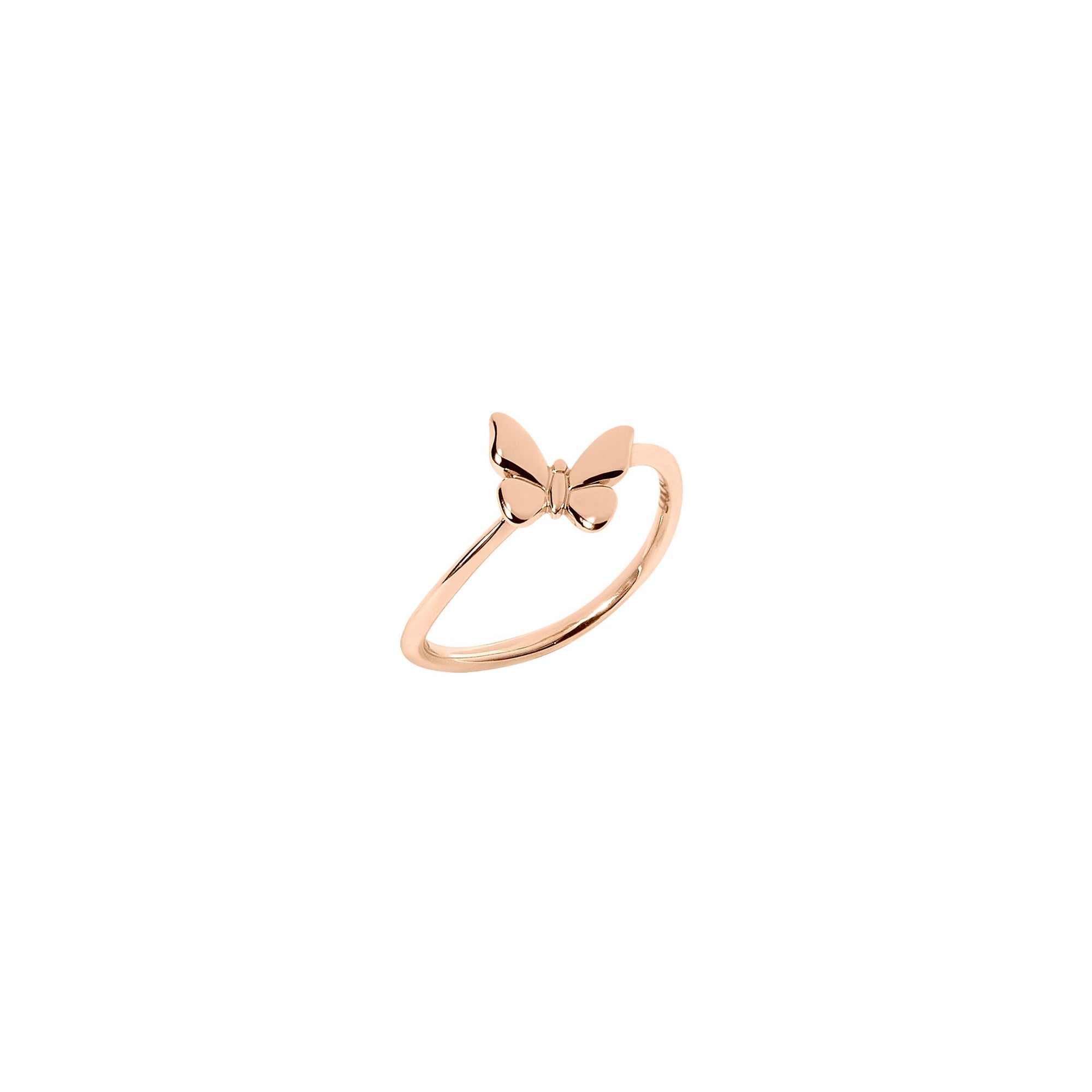 Butterfly ring in 9K rose gold - Rose Gold