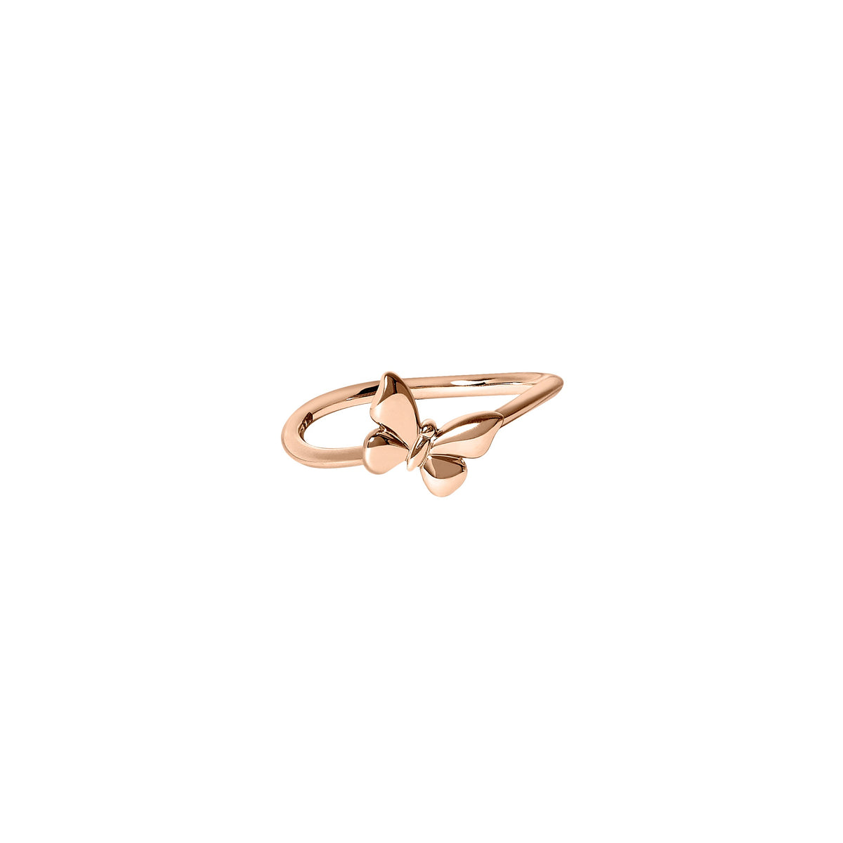 Butterfly rose gold Ring - Rose Gold
